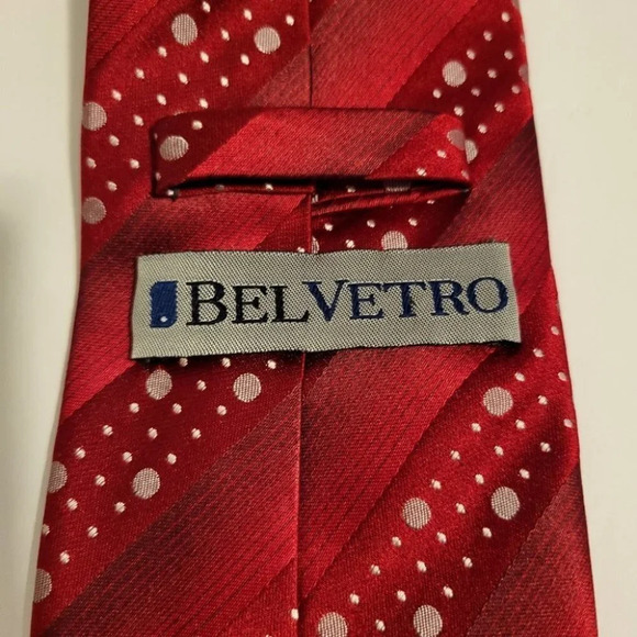 Men's Necktie Handkerchief Set by BelVetro - Picture 3 of 5